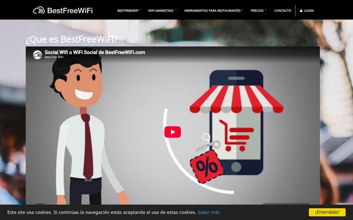 Screenshot of bestfreewifi.com