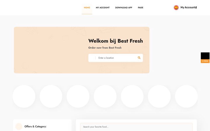 Skjermbilde av bestfresh.be