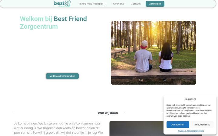 Screenshot of bestfriendzorgcentrum.nl