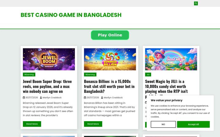 Screenshot of bestgamecas.com