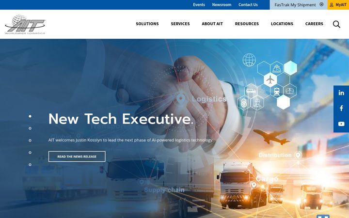 Screenshot of bestgloballogistics.nl