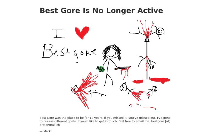 Screenshot of bestgore.com