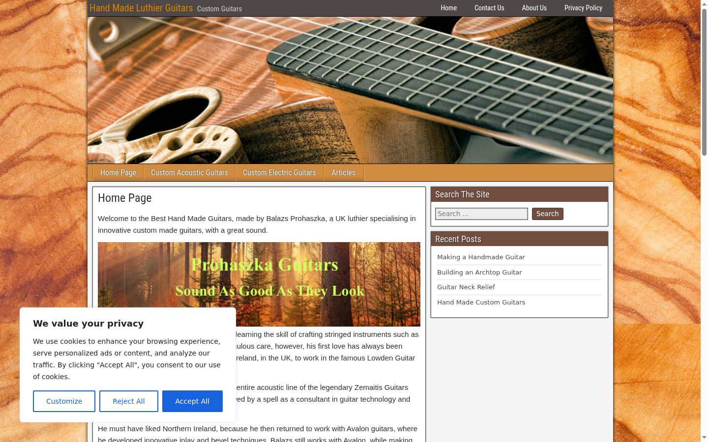 Screenshot tal-banner tal-kunsens muri qabel kwalunkwe interazzjoni