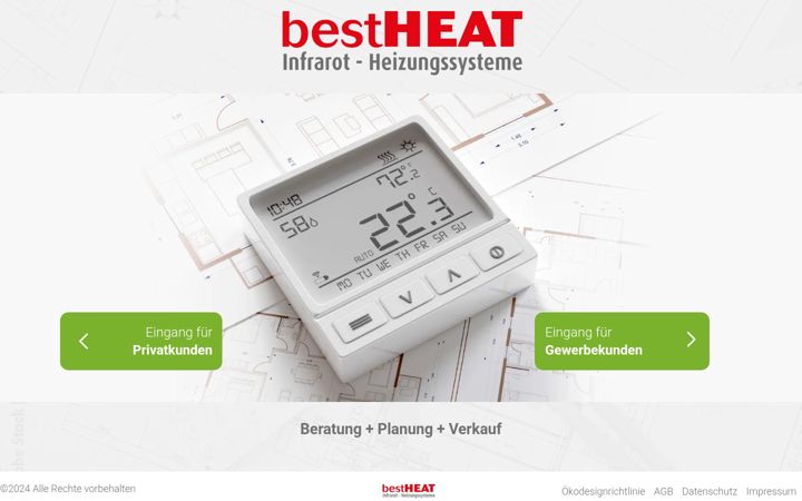 Screenshot of bestheat.de