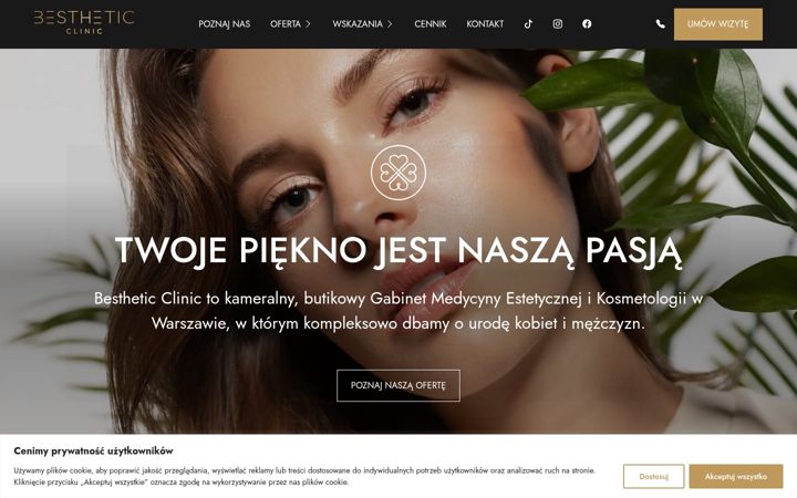 Screenshot of besthetic-clinic.pl