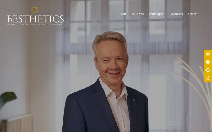 Screenshot of besthetics.de