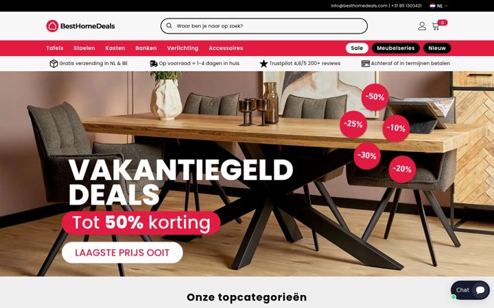 Screenshot of besthomedeals.com