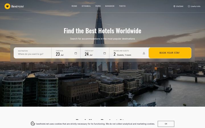 Screenshot of besthotel.net