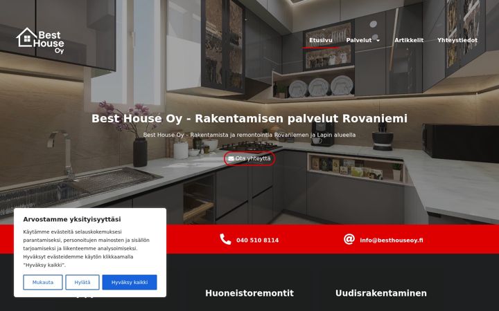 Screenshot of besthouseoy.fi