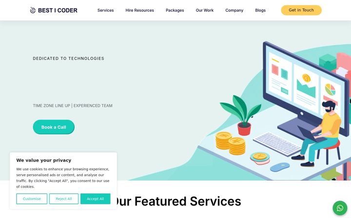 Screenshot of besticoder.com