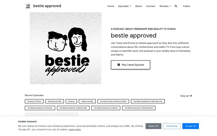 Screenshot of bestieapproved.com