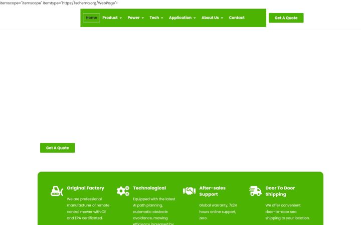 Screenshot of bestinmower.com