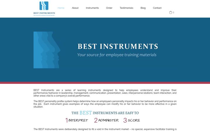Screenshot ta' bestinstruments.net
