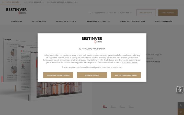 Screenshot of bestinver.es