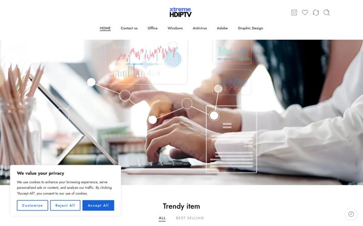 Screenshot of bestiptv-services.org