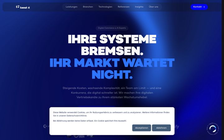 Screenshot of bestit.at