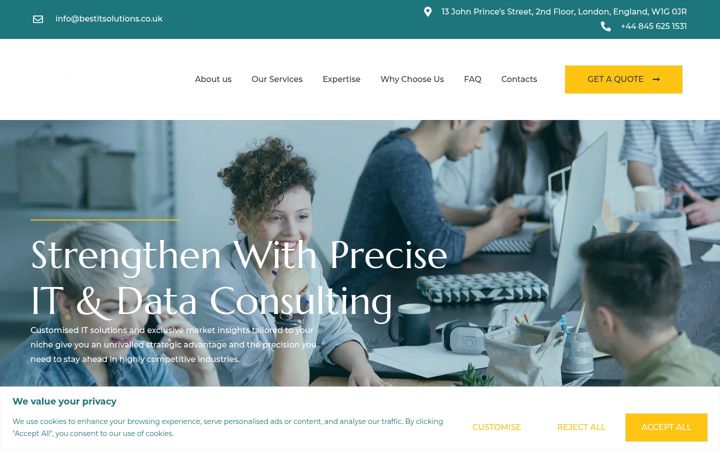 Screenshot of bestitsolutions.co.uk