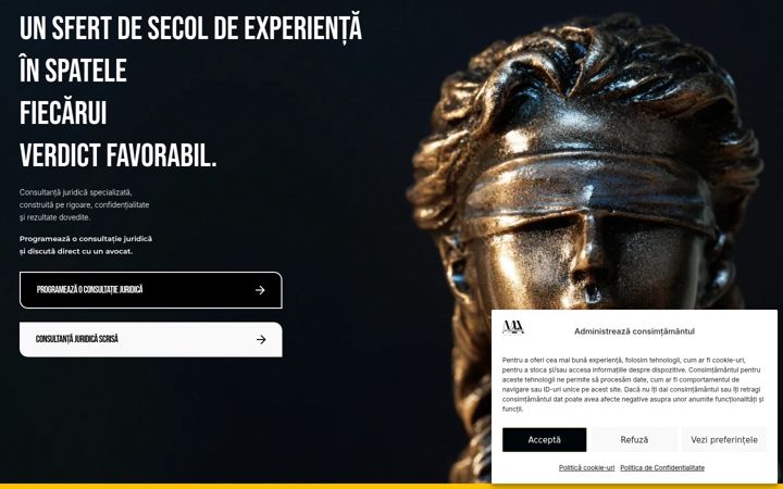 Screenshot von bestlawyers.ro