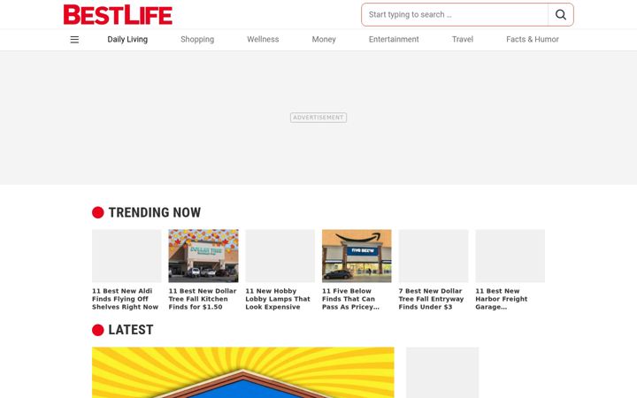 Screenshot di bestlifemag.com