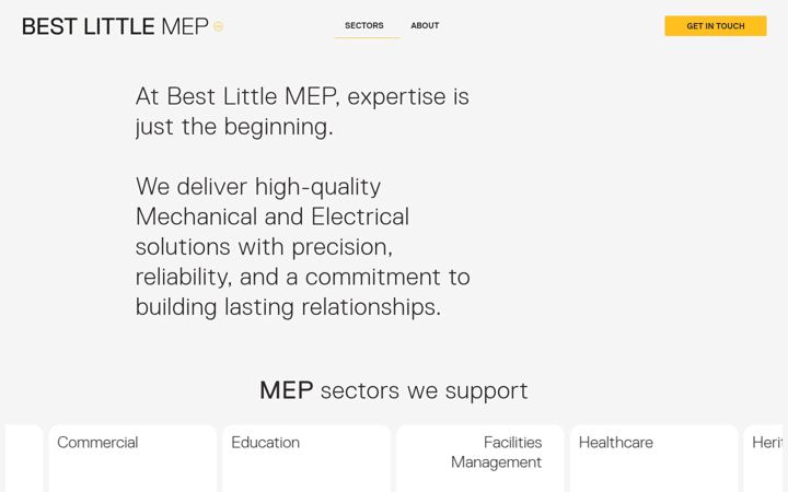 Screenshot of bestlittlemep.co.uk