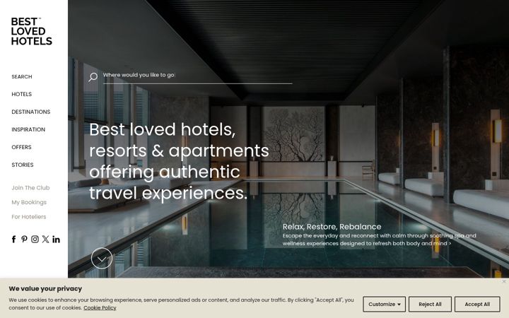 Screenshot of bestloved.com