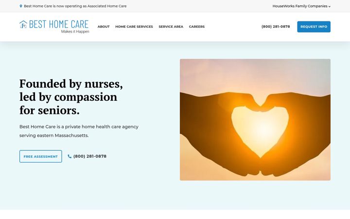 Screenshot of bestmakesithappen.com