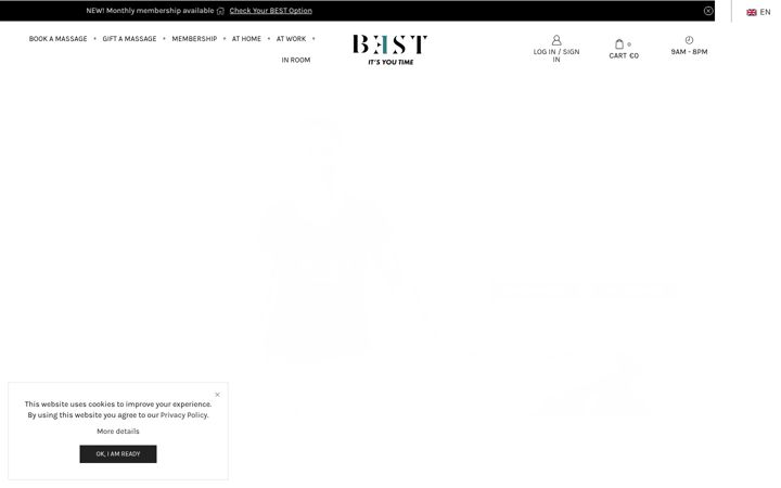 Ekrānuzņēmums no bestmassageamsterdam.nl