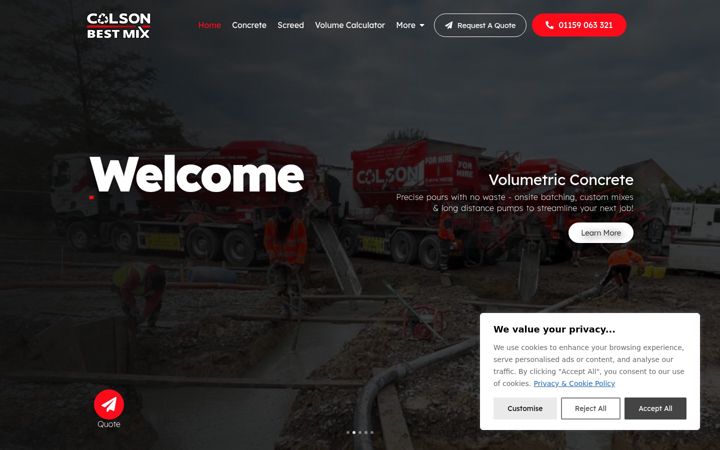 Screenshot of bestmix.co.uk