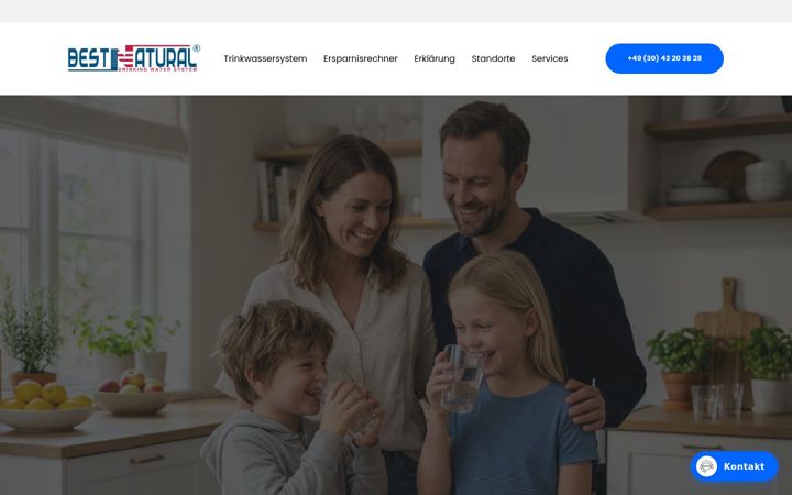 Screenshot of bestnatural.de