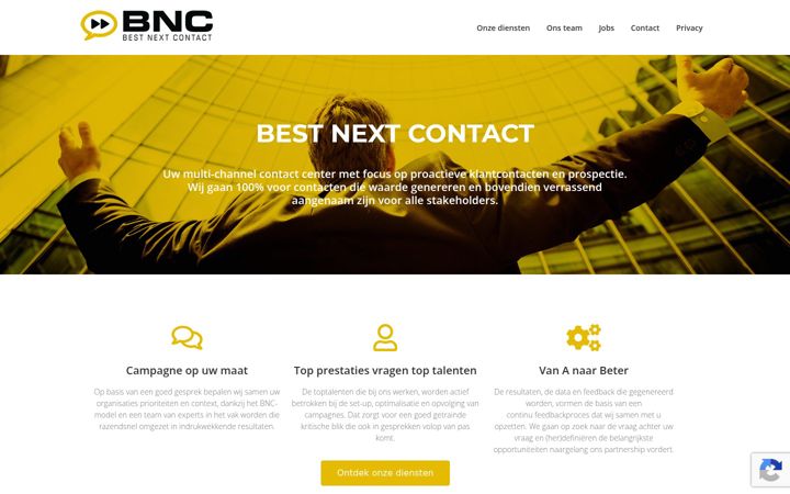 Skjermbilde av bestnextcontact.be