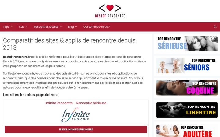 Screenshot von bestof-rencontre.fr