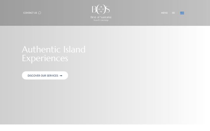 Screenshot of bestof-santorini.com