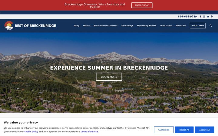 Screenshot of bestofbreck.com