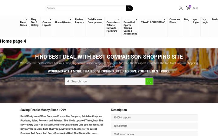 Screenshot of bestoffer4y.com