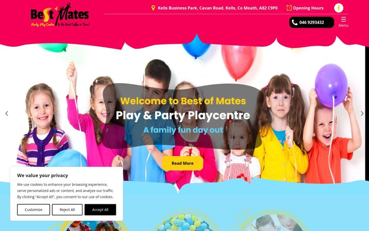 Skjermbilde av bestofmates.ie
