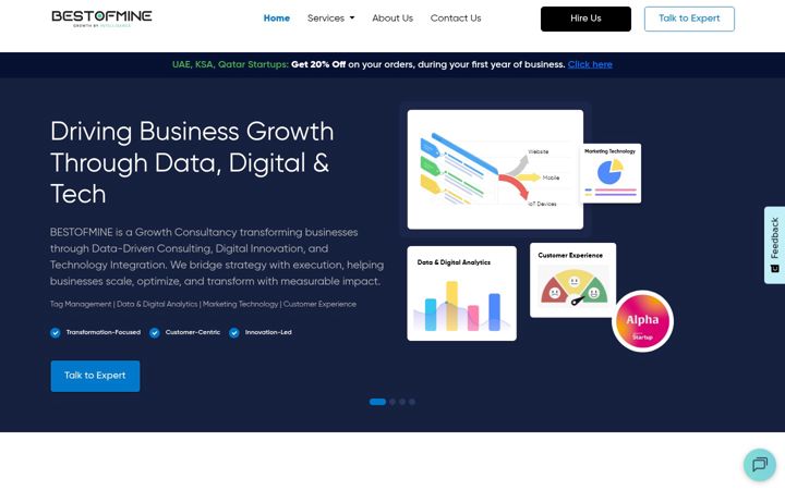 Screenshot of bestofmine.com
