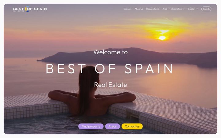 Screenshot of bestofspainrealestate.com