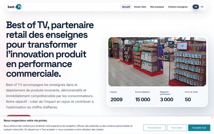 Screenshot ta' bestoftv.fr