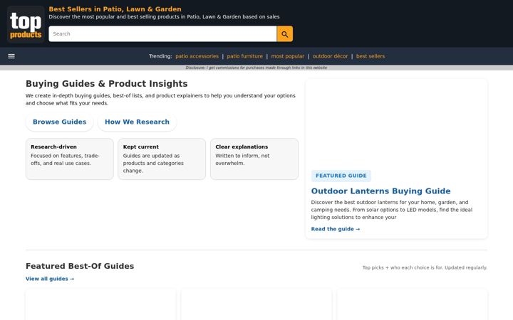 Screenshot of bestpatio.top