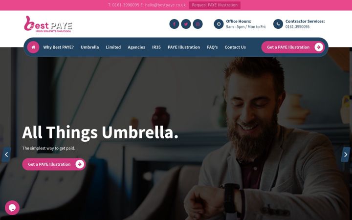 Screenshot von bestpaye.co.uk