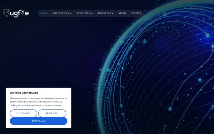 Screenshot of bestpentestingcompanies.net