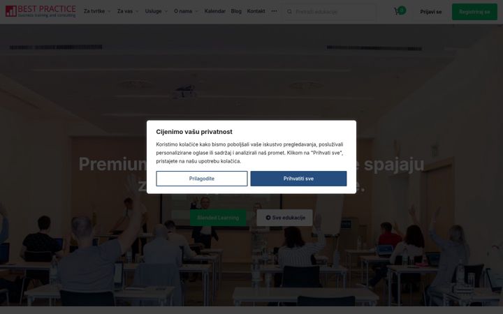 Screenshot di bestpractice.hr