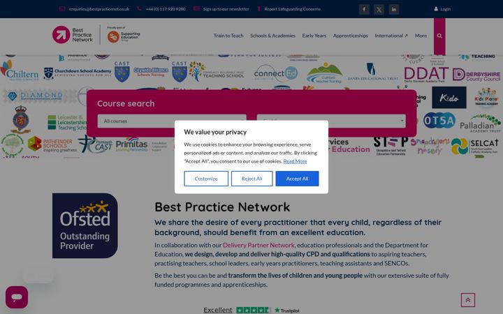 Screenshot of bestpracticenet.co.uk
