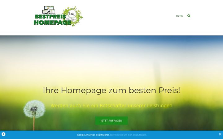 Screenshot του bestpreis-homepage.de