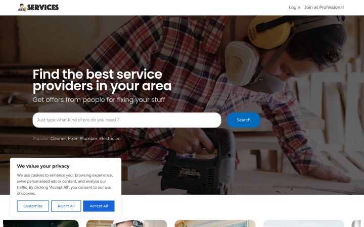 Screenshot of bestpromatch.com