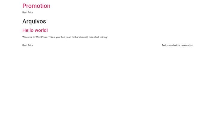 Screenshot of bestpromotionday.com