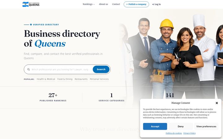Screenshot of bestqueens.net