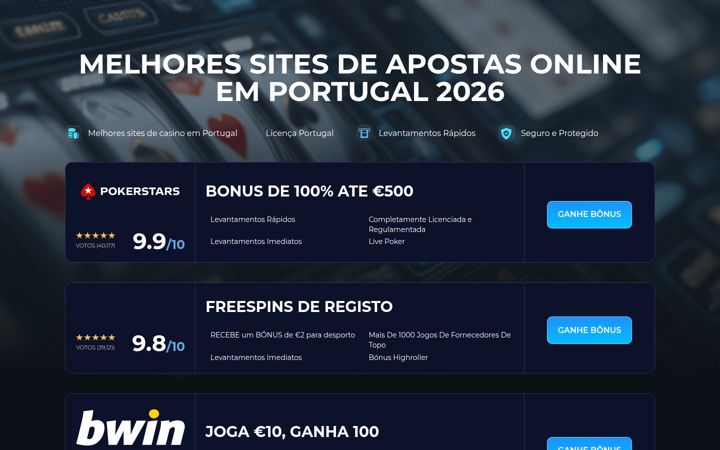 Screenshot of bestratedportuslots.com