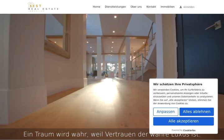 Skærmbillede af bestrealestate.ch
