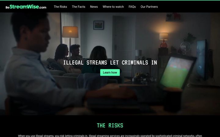 Screenshot of bestreamwise.com